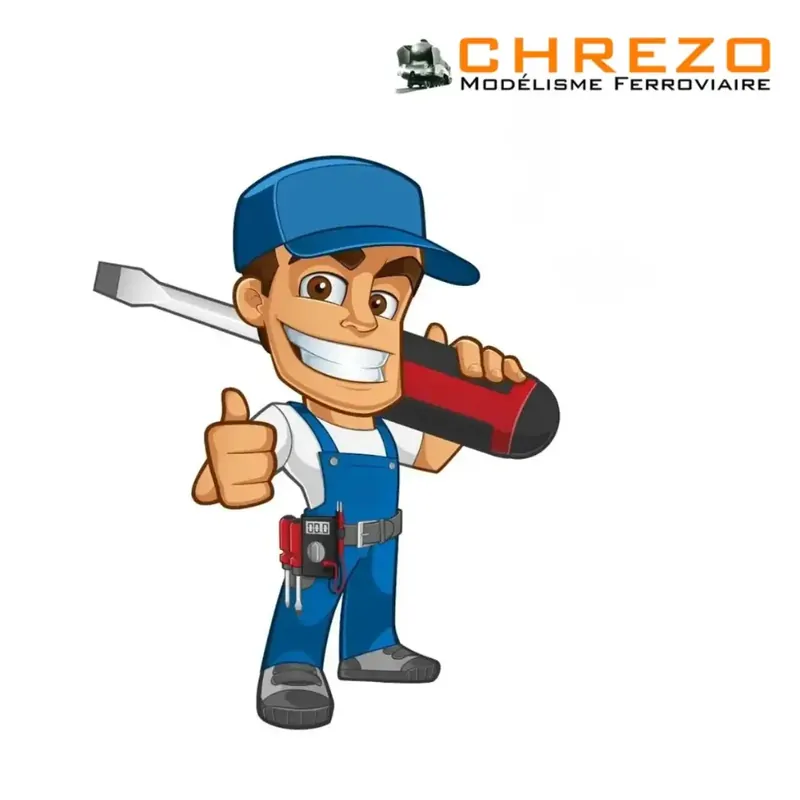 Installation décodeur dans locomotive CHREZO Usine Directe